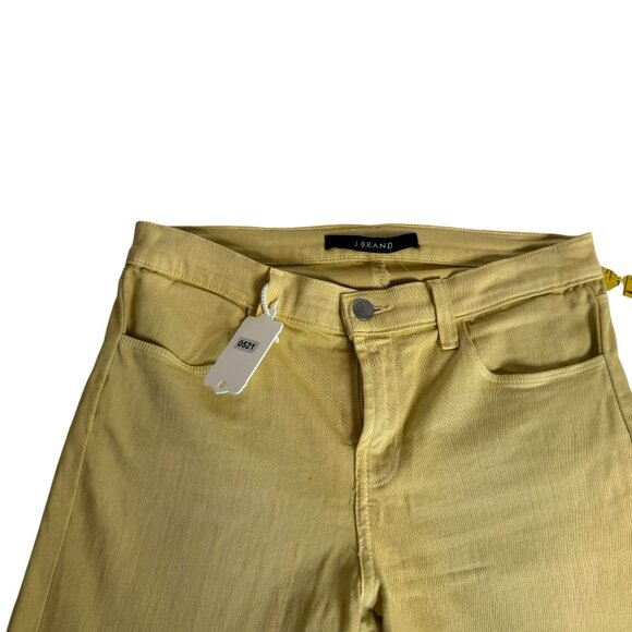 J Brand Skinny Jeans in Pale Yellow – NWT Size 28 - Picture 2 of 5